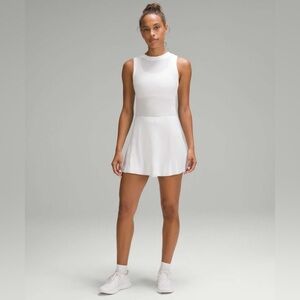 LULULEMON Swiftly Tech Cross-Back Dress White, size 2